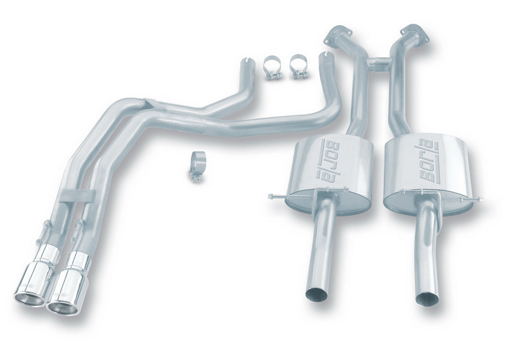 Borla 140077 Cat-BackExhaust System - S-Type - Truck Part Superstore