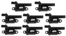 ACCEL 140080-8 Direct Ignition Coil Set; OEM Replacement; Round Coil; Black; Set Of 8; - Truck Part Superstore