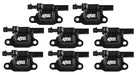 ACCEL 140081-8 Direct Ignition Coil Set; OEM Replacement; Square Coil; Black; Set Of 8; - Truck Part Superstore