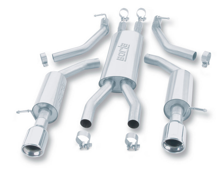 Borla 140081 Cat-Back Exhaust System - Touring - Truck Part Superstore