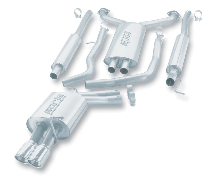 Borla 140093 Cat-BackExhaust System - S-Type - Truck Part Superstore