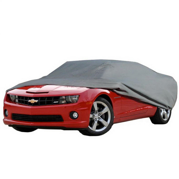 Rampage 1400 Custom Car Cover; 4 Layer; Gray; Incl. Lock; Cable; Storage Bag; - Truck Part Superstore