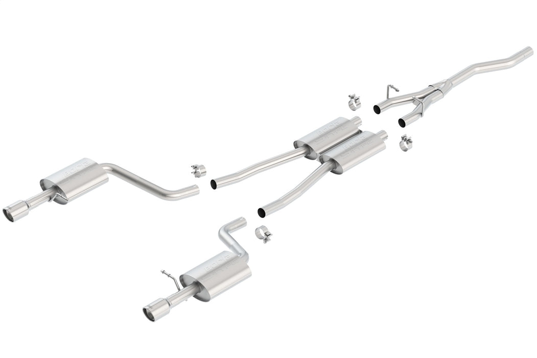 Borla 140100 Cat-Back Exhaust System - S-Type - Truck Part Superstore