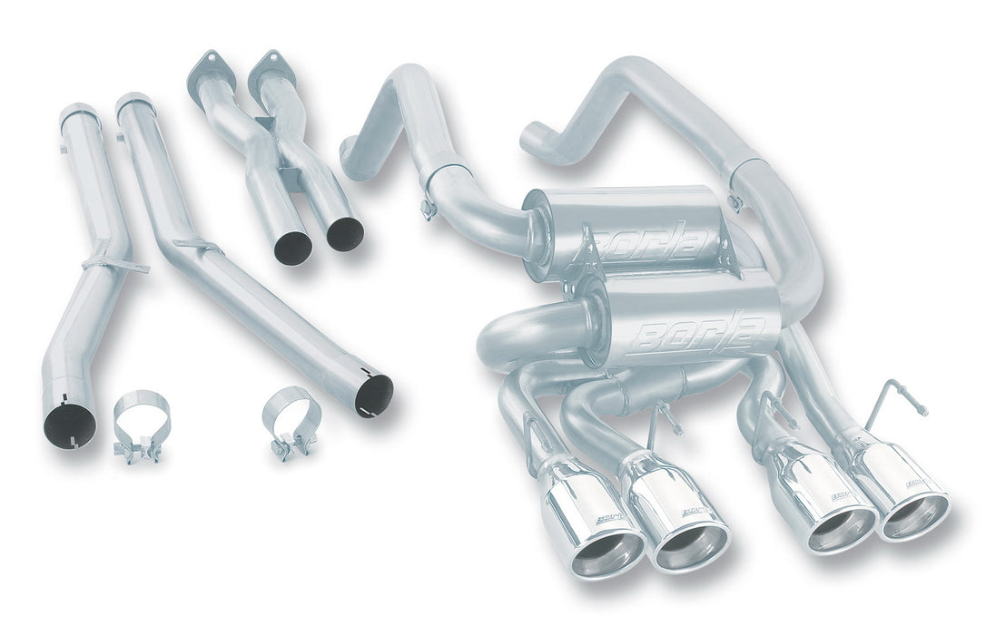 Borla 140128 Cat-Back(tm) Exhaust System - S-Type Classic - Truck Part Superstore