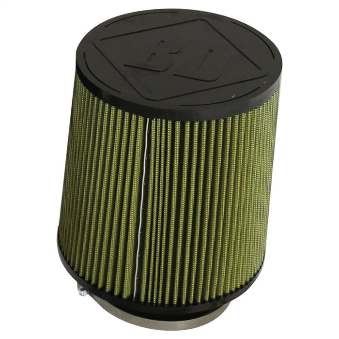 BD Diesel 1401605 High Flow Washable Air Filter; 5 in. Inlet; Fits w/Rumble B/Cobra Turbo Kits; - Truck Part Superstore