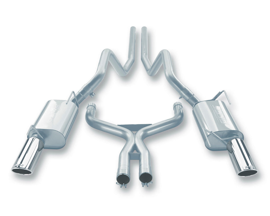 Borla 140176 Cat-BackExhaust System - Touring - Truck Part Superstore