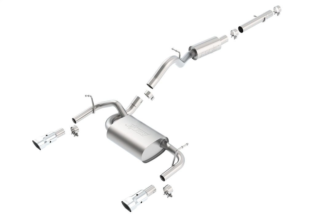 Borla 140217 Cat-BackExhaust System - Touring - Truck Part Superstore