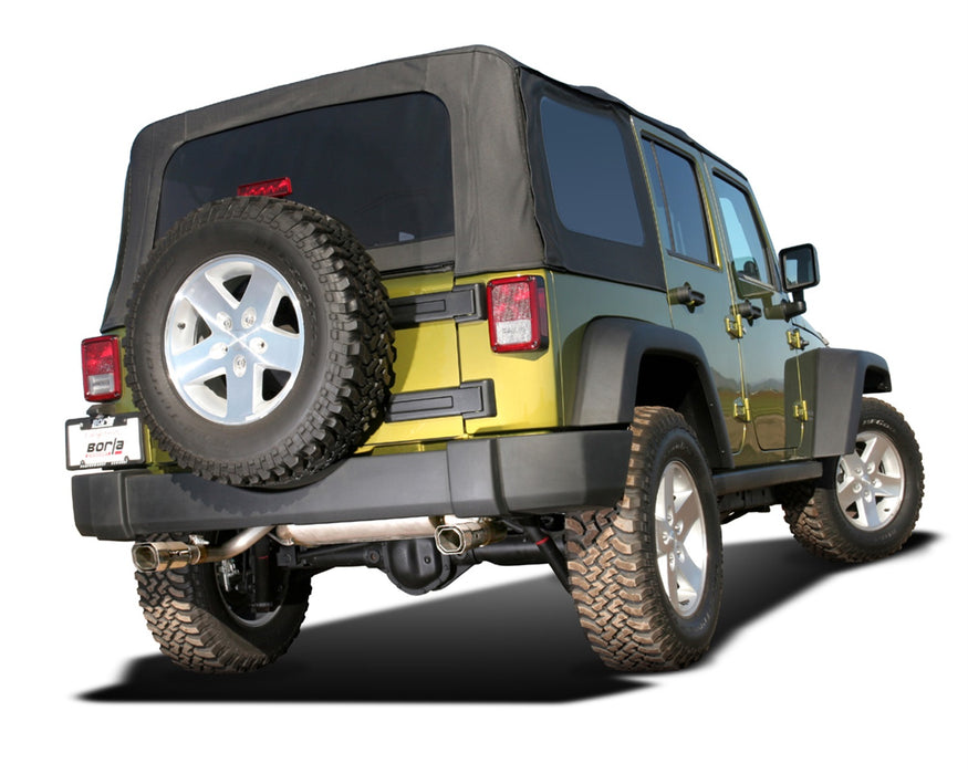 Borla 140218 Cat-BackExhaust System - Touring - Truck Part Superstore