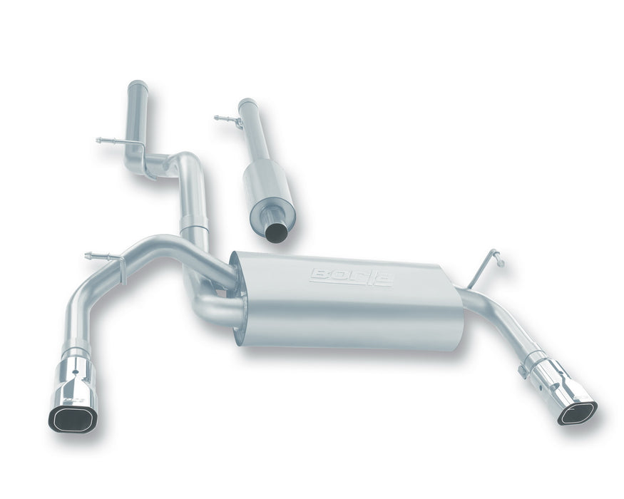 Borla 140218 Cat-BackExhaust System - Touring - Truck Part Superstore