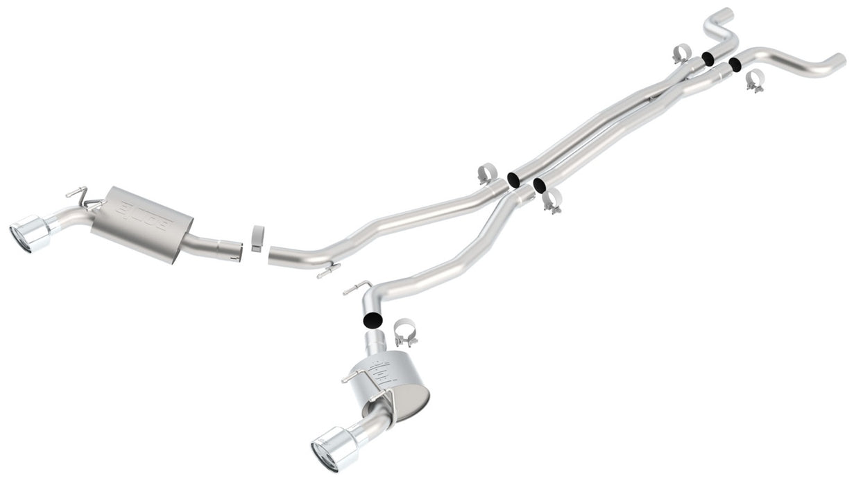 Borla 140281 Cat-BackExhaust System - Touring - Truck Part Superstore