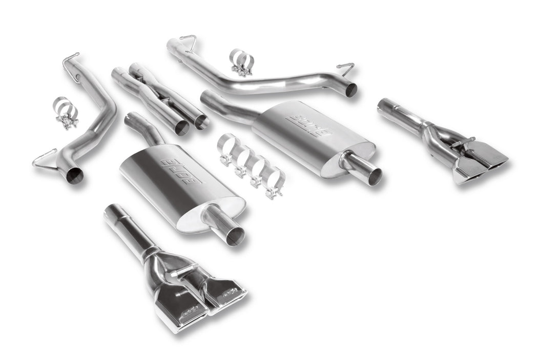 Borla 140297 Cat-Back Exhaust System - Touring - Truck Part Superstore