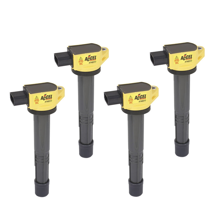 ACCEL 140311-4 SuperCoil Direct Ignition Coil Set - Truck Part Superstore