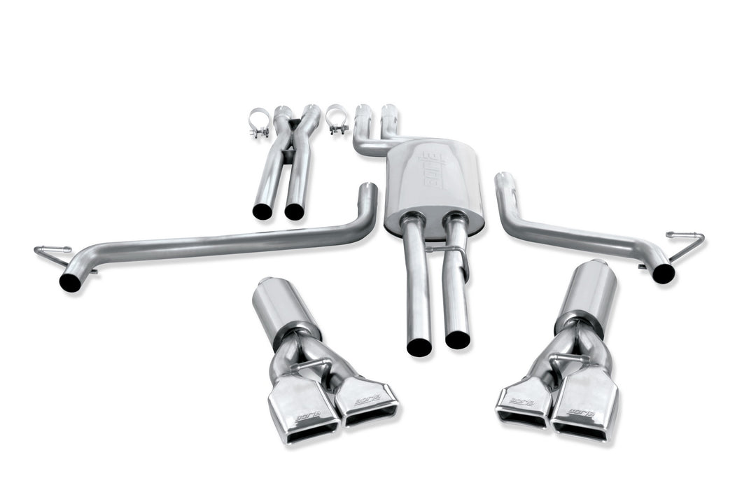 Borla 140316 Cat-BackExhaust System - S-Type - Truck Part Superstore