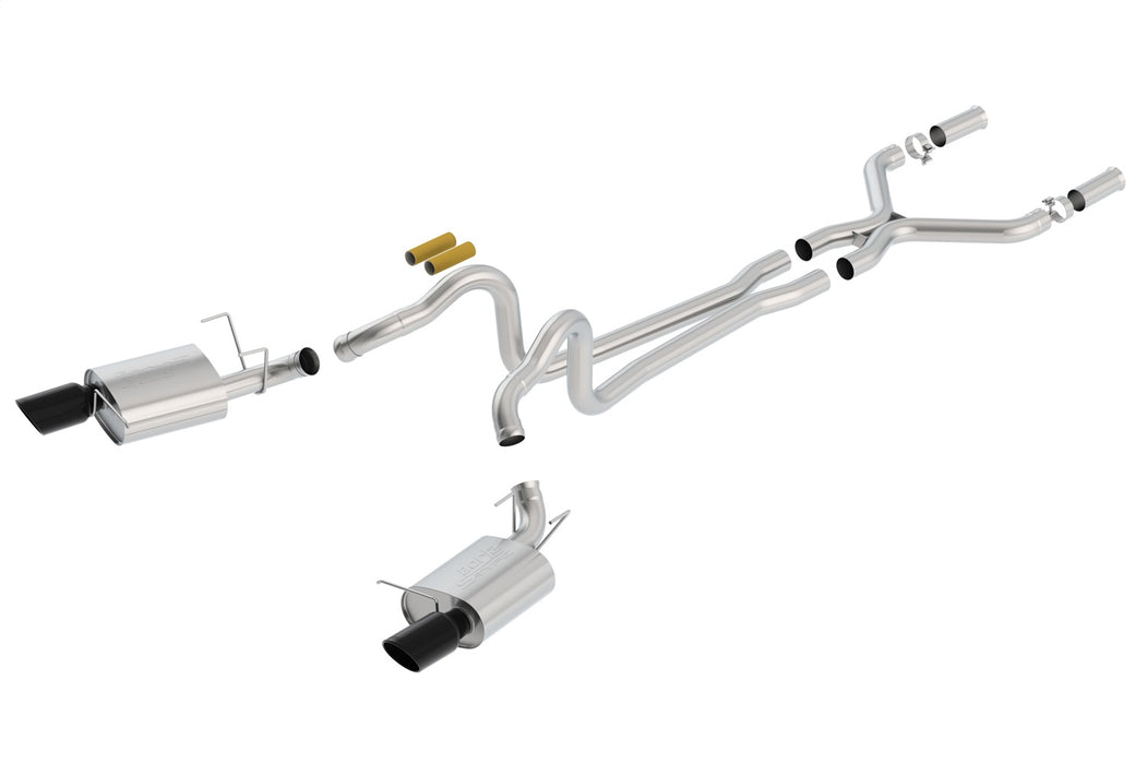 Borla 140370BC Cat-BackExhaust System - S-Type - Truck Part Superstore