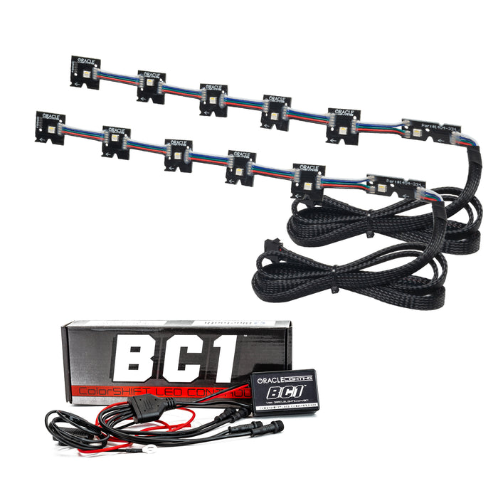 Oracle Lighting 1404-335 ColorSHIFT RGB+W Headlight DRL Upgrade - Truck Part Superstore