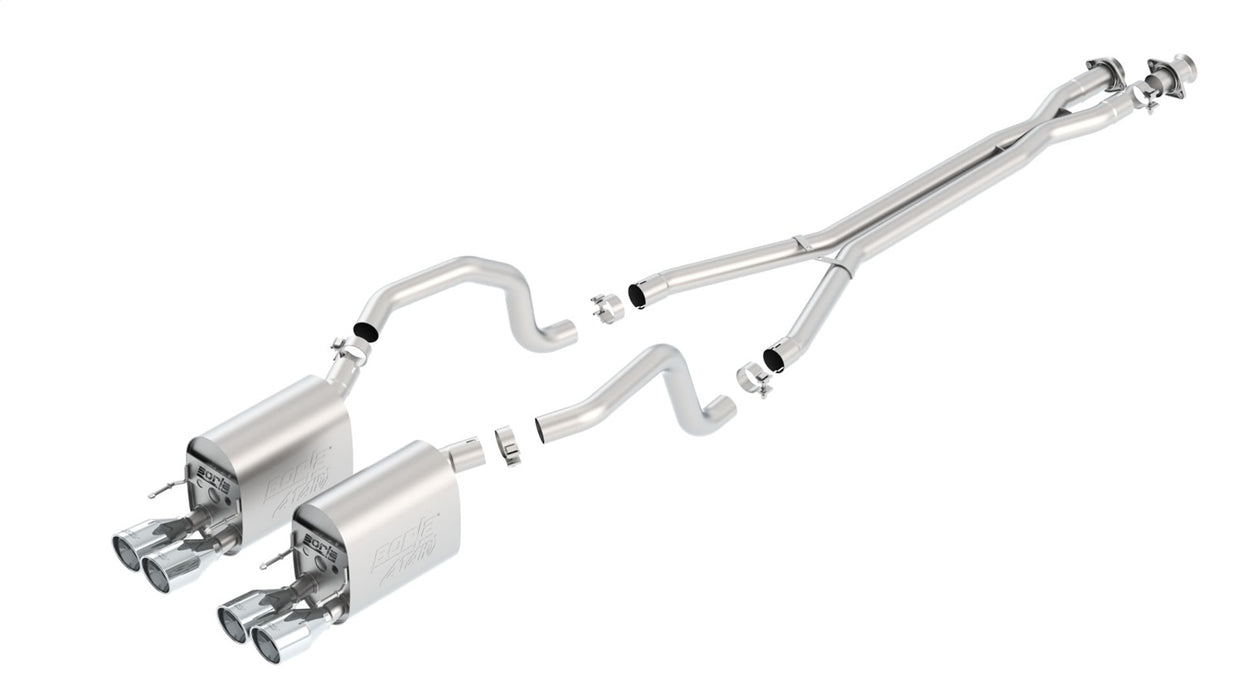 Borla 140414 Cat-Back(tm) Exhaust System - ATAK(r) - Truck Part Superstore