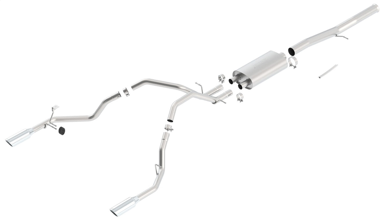 Borla 140420 Cat-BackExhaust System - Touring - Truck Part Superstore