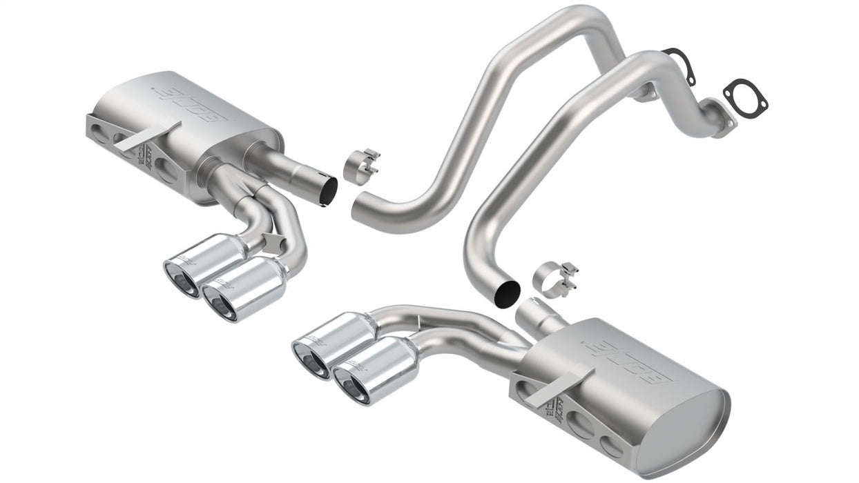 Borla 140426 Cat-Back Exhaust System - Touring - Truck Part Superstore