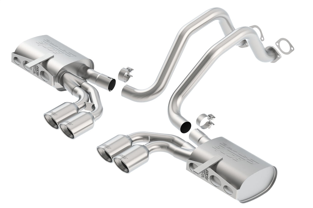 Borla 140427 Axle-Back Exhaust System - S-Type ll - Truck Part Superstore