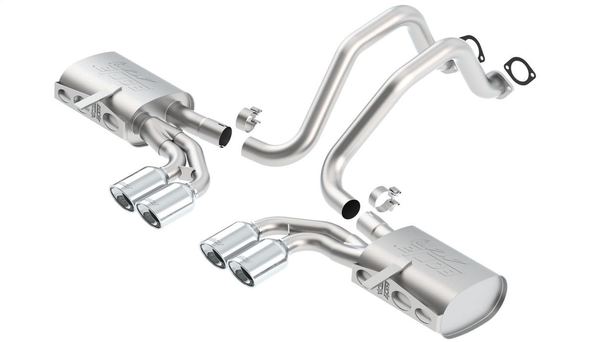 Borla 140428 Cat-Back Exhaust System - ATAK - Truck Part Superstore