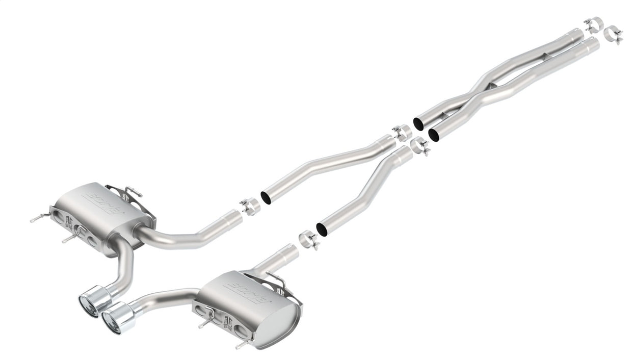 Borla 140433 Cat-Back(tm) Exhaust System - Touring - Truck Part Superstore