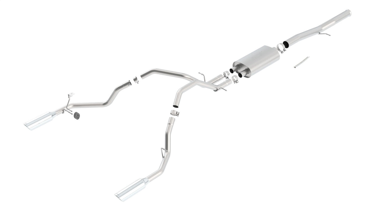 Borla 140437 Cat-Back Exhaust System - S-Type - Truck Part Superstore