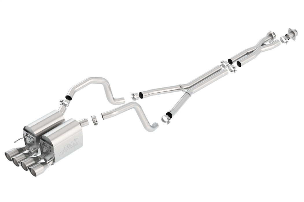 Borla 140452 Axle-Back Exhaust System - S-Type ll - Truck Part Superstore