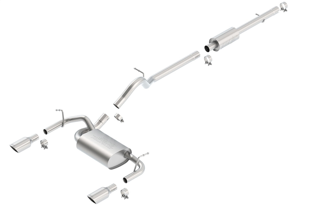 Borla 140459 Cat-Back Exhaust System - Touring - Truck Part Superstore
