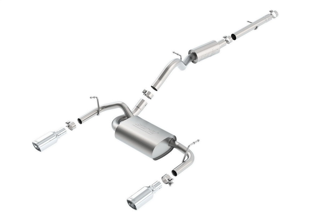 Borla 140460 Cat-Back Exhaust System - Touring - Truck Part Superstore