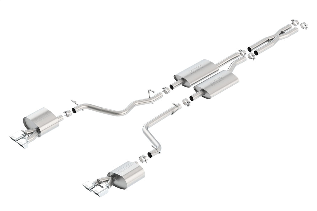 Borla 140482 Cat-Back Exhaust System - S-Type - Truck Part Superstore