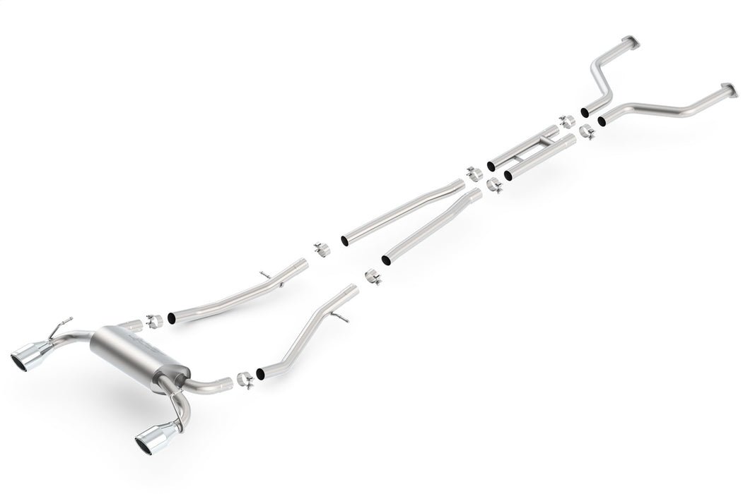 Borla 140510 Cat-BackExhaust System - Touring - Truck Part Superstore
