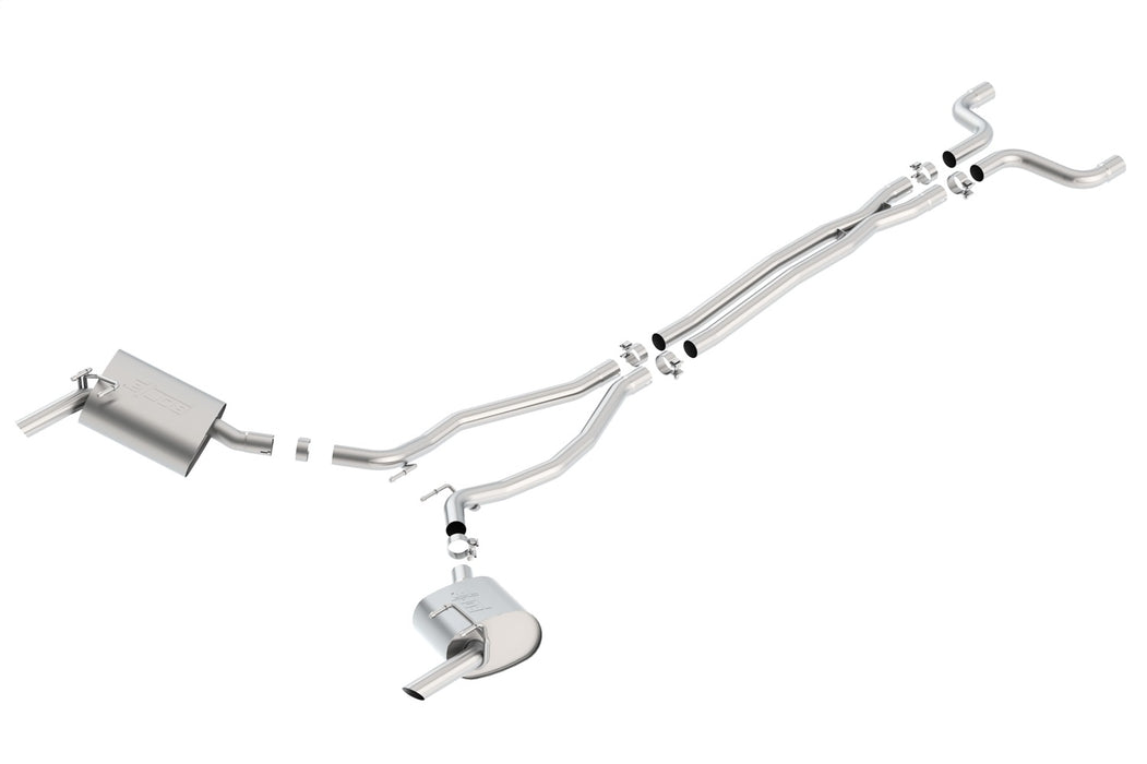 Borla 140527 Cat-BackExhaust System - S-Type - Truck Part Superstore