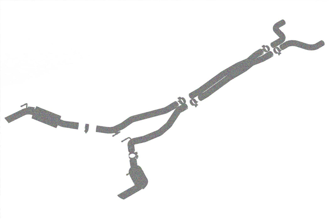 Borla 140531 Cat-BackExhaust System - S-Type - Truck Part Superstore