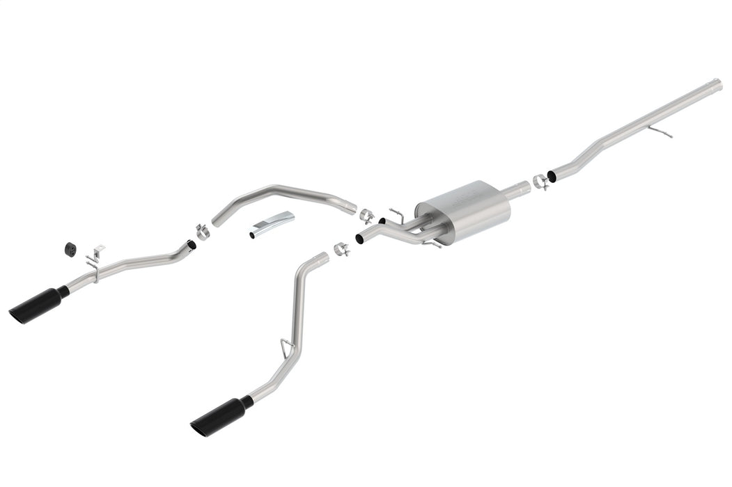 Borla 140536BC Cat-Back Exhaust System - S-Type - Truck Part Superstore