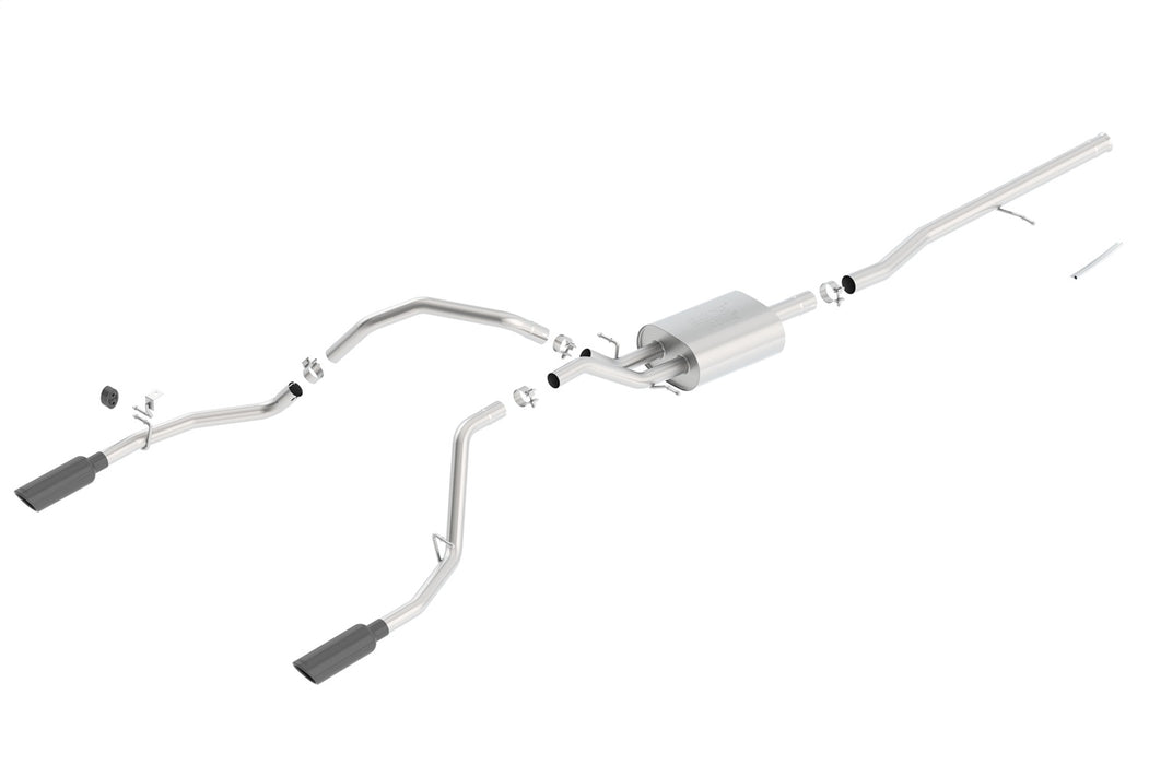 Borla 140537BC Cat-Back Exhaust System - ATAK - Truck Part Superstore