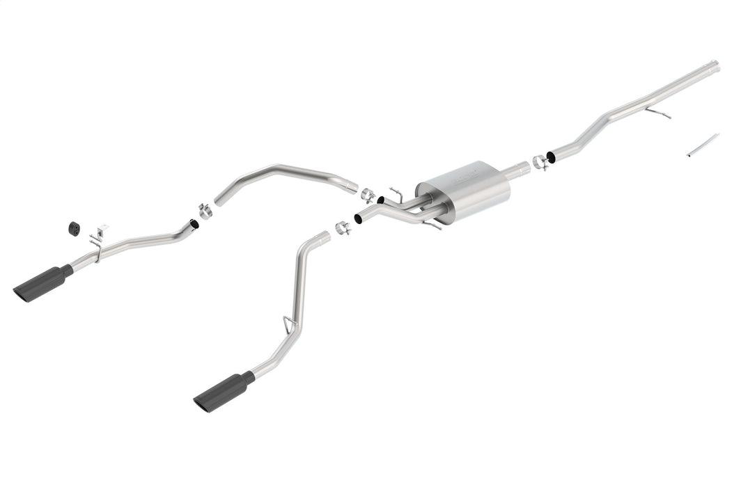 Borla 140538BC Cat-Back(tm) Exhaust System - Touring - Truck Part Superstore