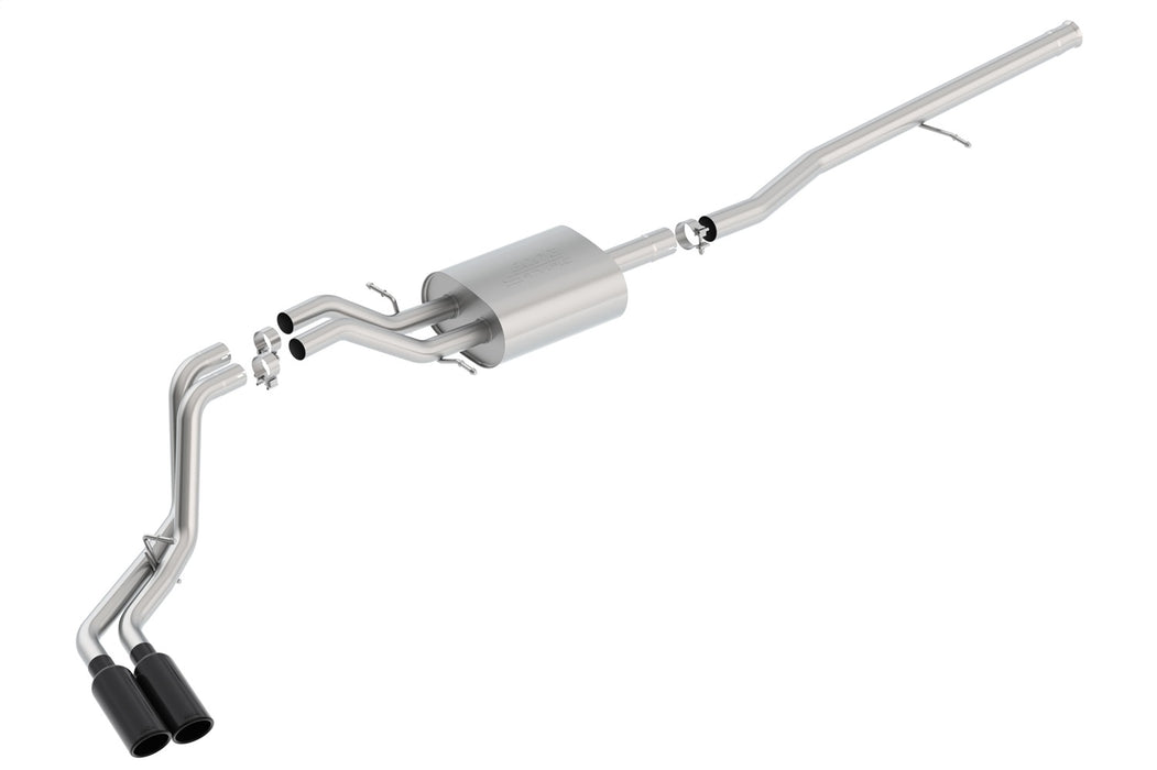 Borla 140550BC Cat-Back Exhaust System - S-Type - Truck Part Superstore
