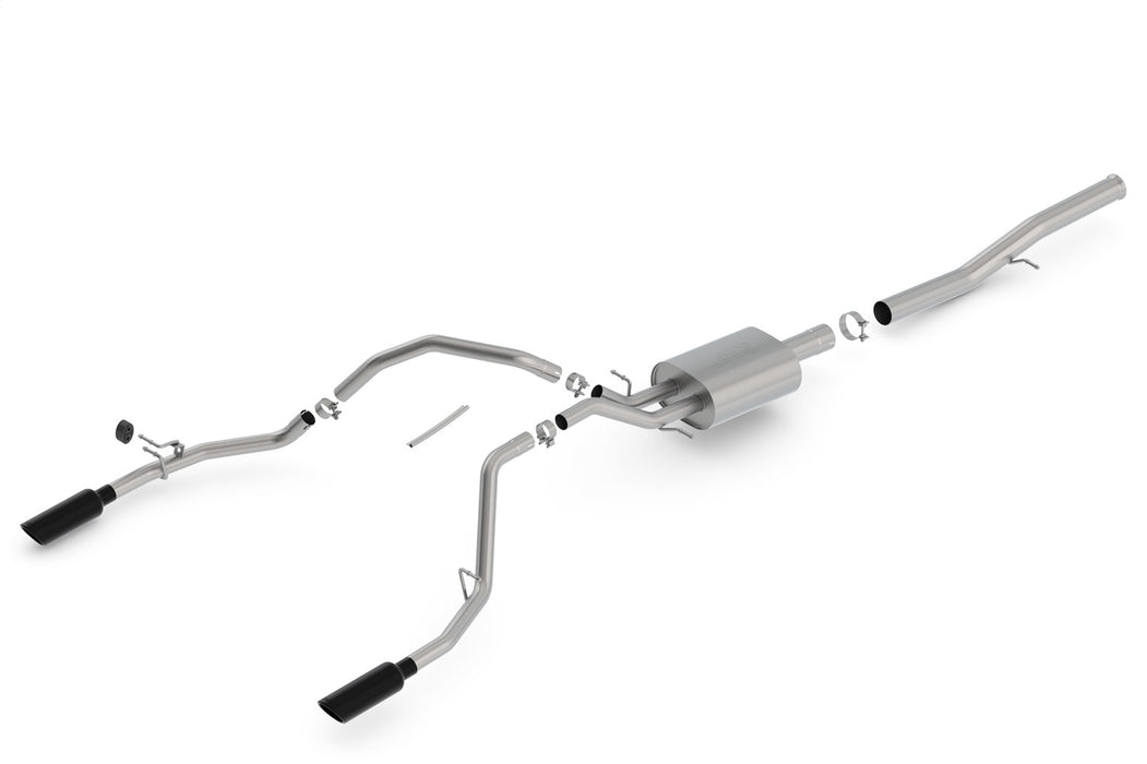 Borla 140571BC Cat-Back Exhaust System - S-Type - Truck Part Superstore