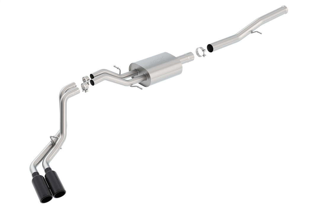 Borla 140576BC Cat-Back Exhaust System - S-Type - Truck Part Superstore