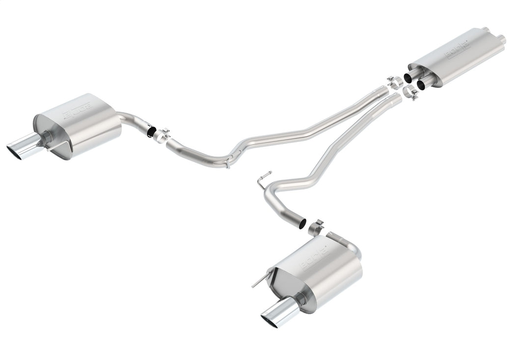 Borla 140586 Cat-Back Exhaust System - Touring - Truck Part Superstore