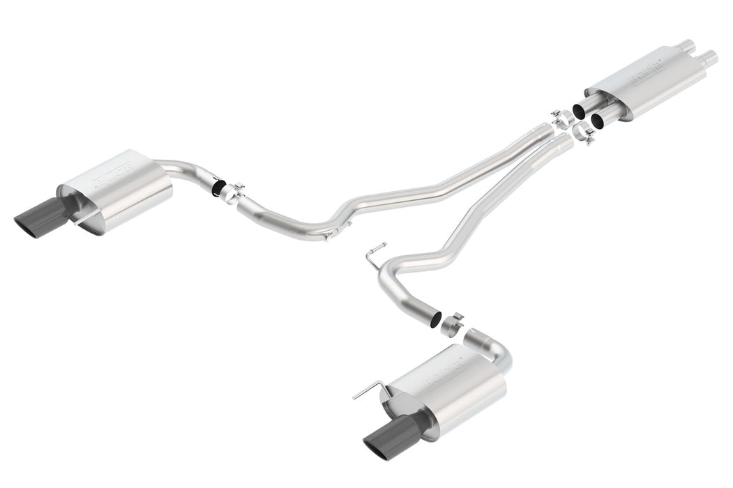Borla 140589BC Cat-Back(tm) Exhaust System - Touring - Truck Part Superstore