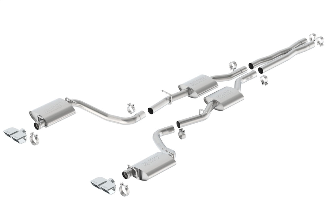 Borla 140626 Cat-Back(tm) Exhaust System - Touring - Truck Part Superstore