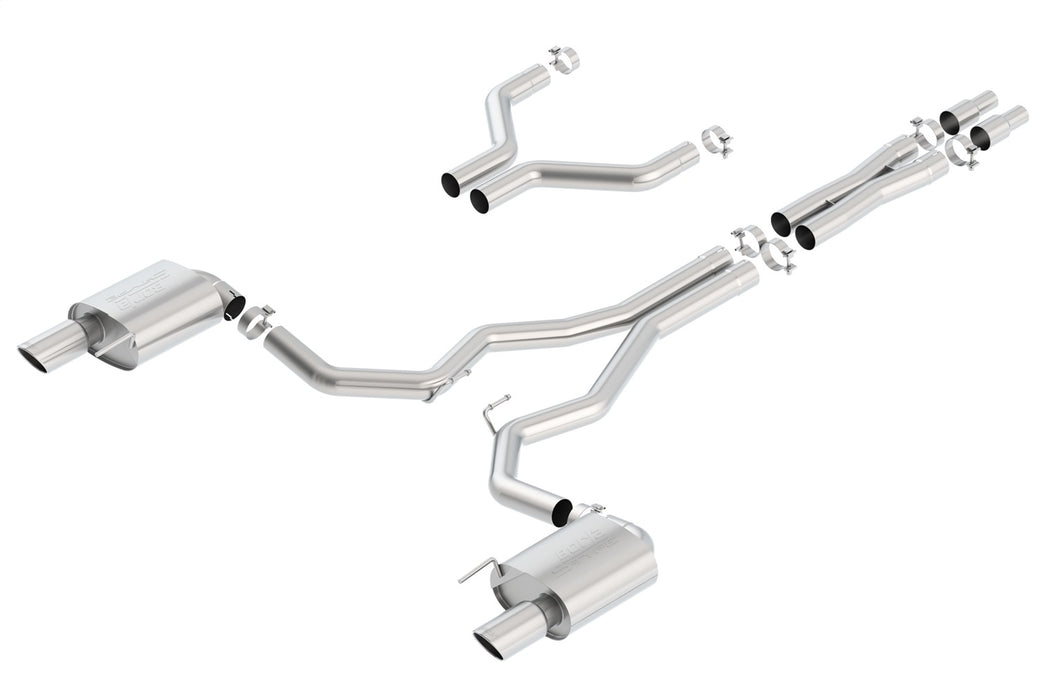 Borla 140629 Cat-Back Exhaust System - S-Type - Truck Part Superstore