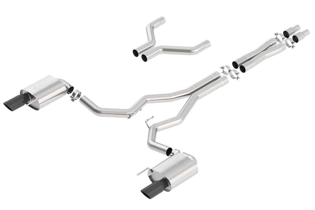 Borla 140630BC Cat-Back Exhaust System - ATAK - Truck Part Superstore