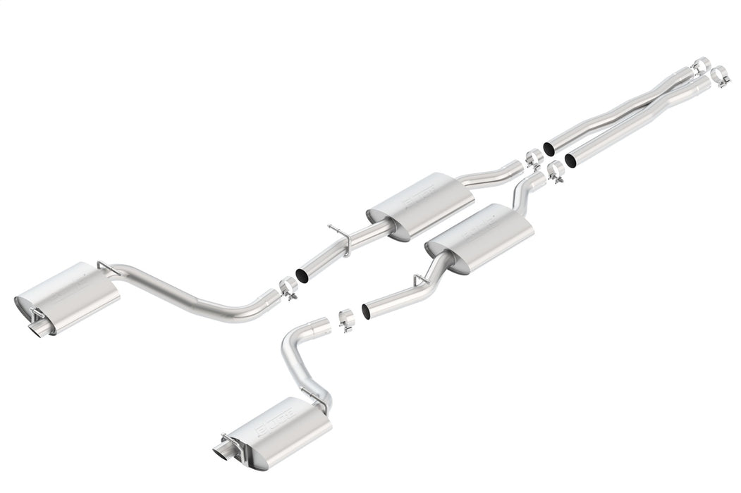Borla 140635 Cat-BackExhaust System - Touring - Truck Part Superstore