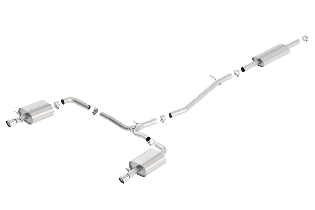 Borla 140658 Cat-BackExhaust System - Touring - Truck Part Superstore