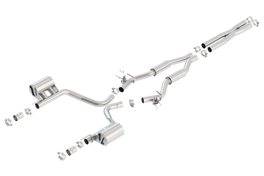 Borla 140674 Cat-BackExhaust System - S-Type - Truck Part Superstore