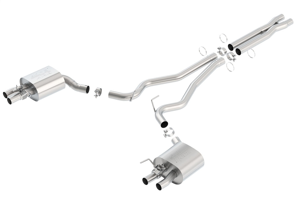 Borla 140684 Cat-Back Exhaust System - ATAK - Truck Part Superstore