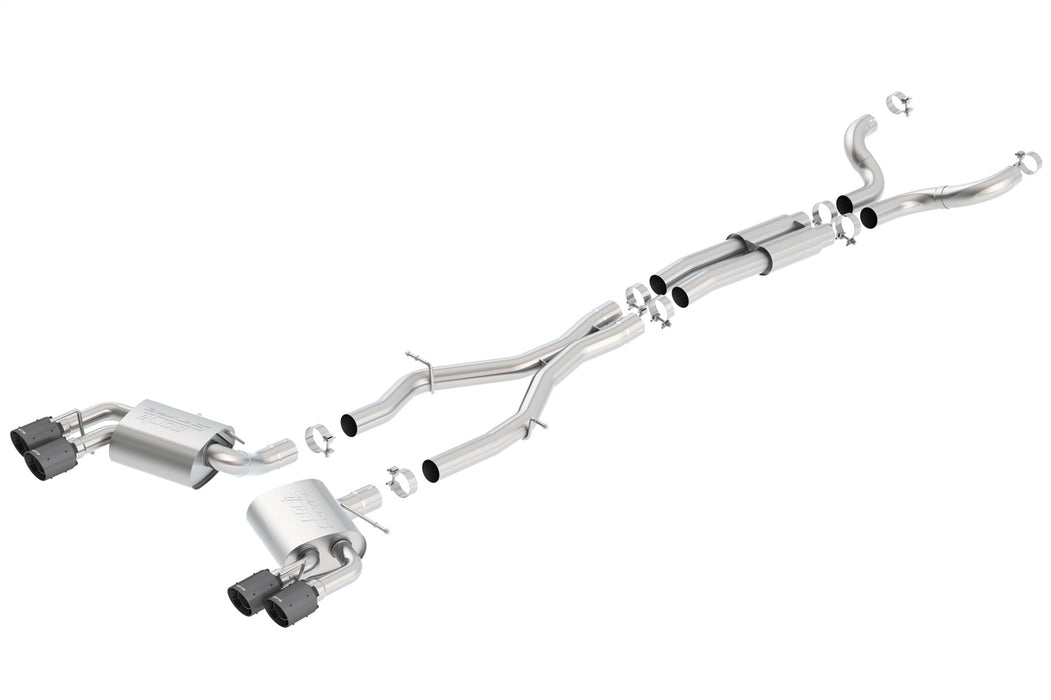 Borla 140687CFBA Cat-Back(tm) Exhaust System - S-Type - Truck Part Superstore