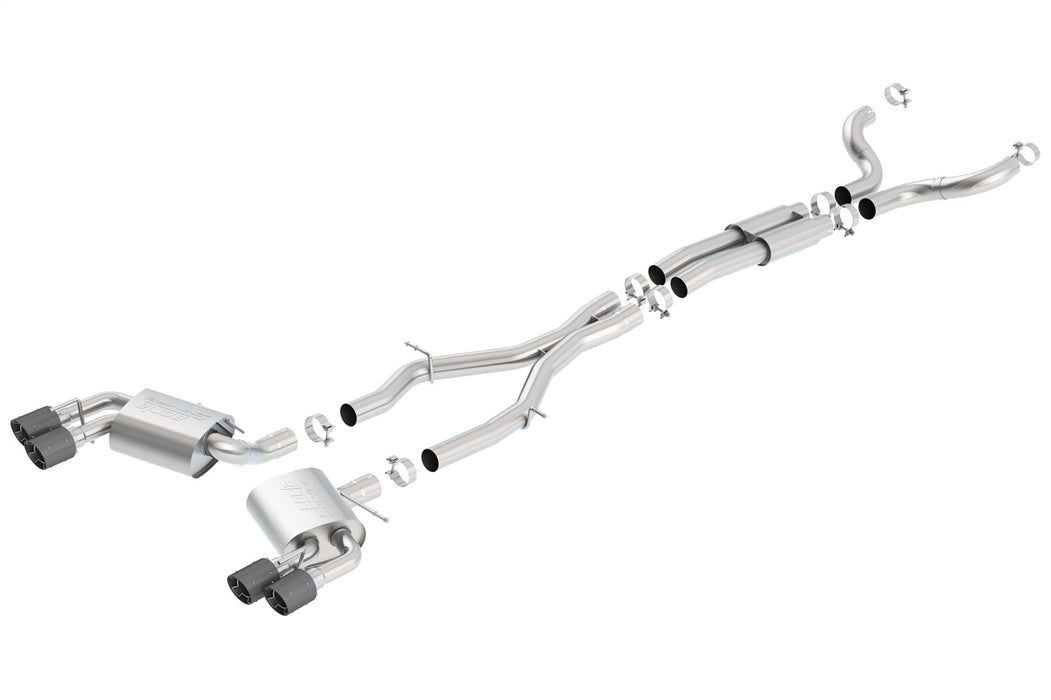 Borla 140687CF Cat-Back(tm) Exhaust System - S-Type - Truck Part Superstore